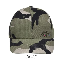 Бейсболка з бавовни з логотипом з начосом SOL'S BUFFALO